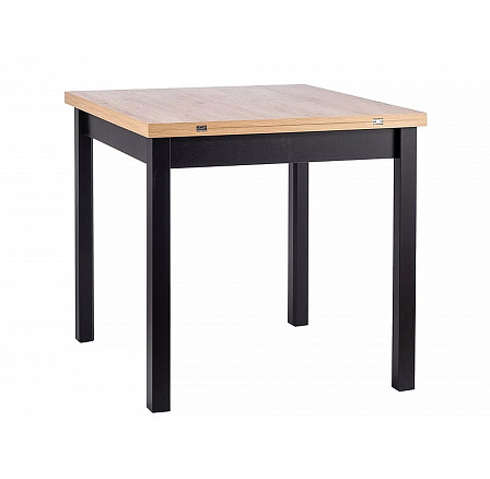 Jedálenský stôl FLIP, Dub Artisan/Čierny