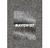 Kreslo otočné FLORENCE RAVEN, Sivá 07/Čierna