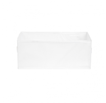 Organizér do skrine DELANEY bez priehradiek biely 42x25x16 cm 889269 Organizér do skrine DELANEY bez priehradiek biely 42x25x16 cm 889269