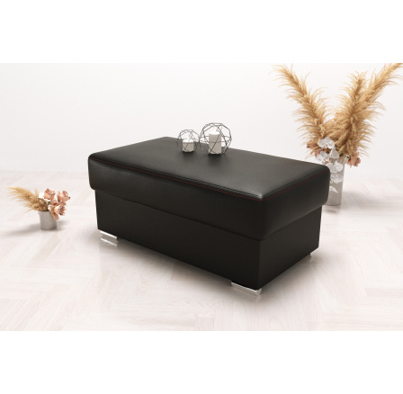 Kožená pohovka s úložným priestorom100X55