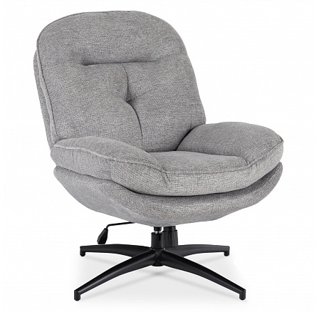 Otočné Relaxačné Kreslo MESA Sivé