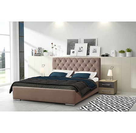 Posteľ TYP 06 160x200, SLIM, Nr 5, Trynity 05