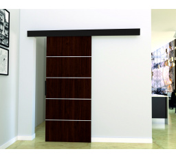 Posuvné dvere STANDART MIX B80, Wenge/čierna