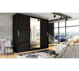 Šatní skriňa ASTANA, Čierna