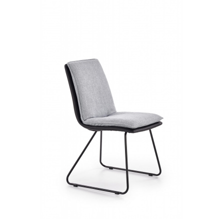 Jedálenská stolička K326, sivá