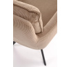 Jedálenská otočná stolička K528, Cappuccino/Čierna