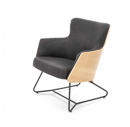 Kreslo CHILLOUT, tmavosivé