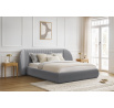Posteľ Galin s úložným priestorom 160x200, Velutto 15