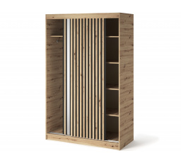 Skriňa Emerio II Dub Artisan 120x204
