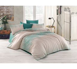 Obliečky bavlna 140x200, 70x90cm Gradace green