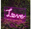 Akrilová LED lampa Love