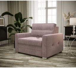 Kreslo ARTE 105 cm - ružová