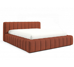 Posteľ GINO 160x200 s nízkym čelom, Velluto 33