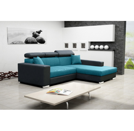 Rohová sedacia súprava MEXICO DE LUX, Inari 87 + Soft 011, Pravá