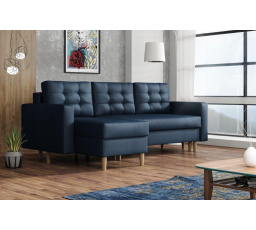 Rohová sedacia súprava Anabel UNI modrá