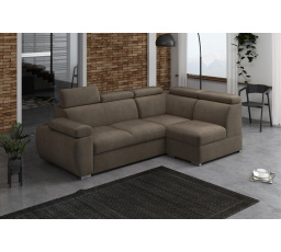 Rohová sedacia súprava Bodie VII pravá hnedá