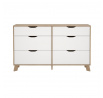 Komoda Iker 711, jackson hickory/biela