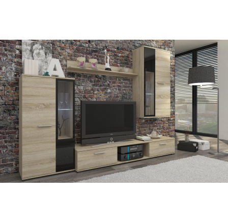 Obývacia stena Silos dub sonoma