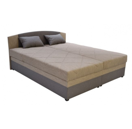 Posteľ Betty 160x200 Tribeca béžová/GC2
