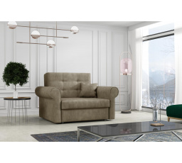 Béžové kreslo Vivian Silver I