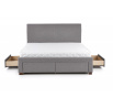 Posteľ MODENA 160, sivá