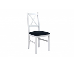 NIEL X - jedálenská stolička (NILO X)- biela / č. 10 - kolekcia "DRE" (K150-Z)