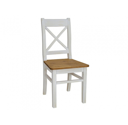Jedálenská stolička POPRAD II, medovo hnedá/borová patina