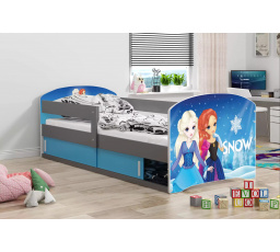 1-ÚROVŇOVÝ RÁM POKLOPU GRAFITOVÁ NÁLEPKA SNEH 80 X 160 KPL