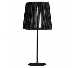 Lampa stołowa Merrill solarna czarna