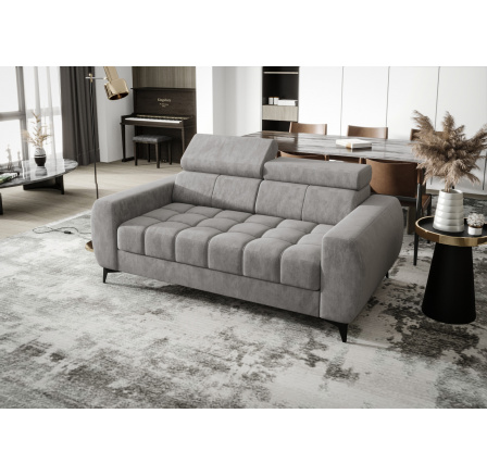 Sofa PORTO II 190 cm - sivá