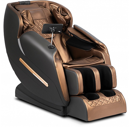 Masážne kreslo VX MAX Hnedá Ekokoža