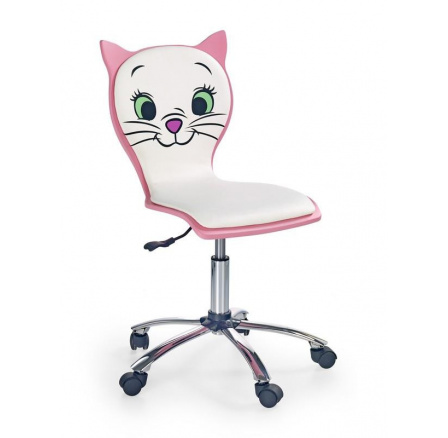 Detská stolička KITTY 2 /ružová+biela Detská stolička KITTY 2 /ružová+biela
