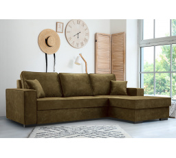 Rohová sedacia súprava Lola P khaki