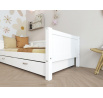 Posteľ s úložným priestorom Romantic 445 biela