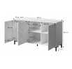 Komoda MARMO KOM150/3D, biela