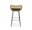 Barová stolička H105, prírodná