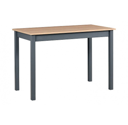 MAXMILIÁN 2 - jedálenský stôl (MAX 2) dub lamino sonoma/ grafitové nohy - kolekcia "DRE" (K150-Z)