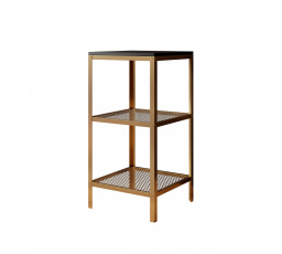 Regál Rolin Zlatý+Čierny