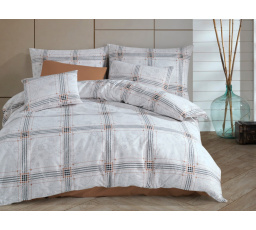 Obliečky bavlna 140x200, 70x90cm Debie natur nitný gombík