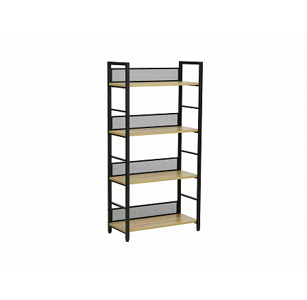 Regál RAW R4, Dub/Čierna