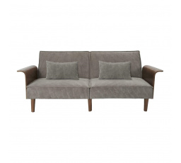 Rozkladacia pohovka Scott sivý menčester