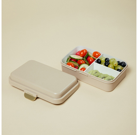 Lunchbox TORRONE štvorcový béžový 20,5x12,5 cm 750137