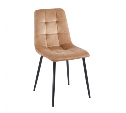 Stolička velvet cappuccino K11-FX