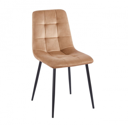 Stolička velvet cappuccino K11-FX