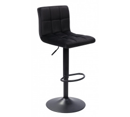 Barová stolička N-12P, čierna
