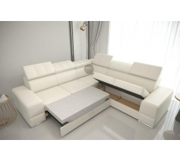 Rohová sedacia súprava ROYAL MAX 286x286 prírodná koža - pravá, prírodná koža - voliteľná farba