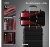 Multifunkčný vákuový batoh Chairs Backpack Air, bordový