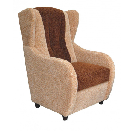 Relaxačné kreslo Ušák René brownbeige Relaxačné kreslo Ušák René brownbeige