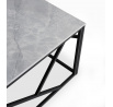 Konferenčný stôl UNIVERSE 2, efekt sivého mramoru
