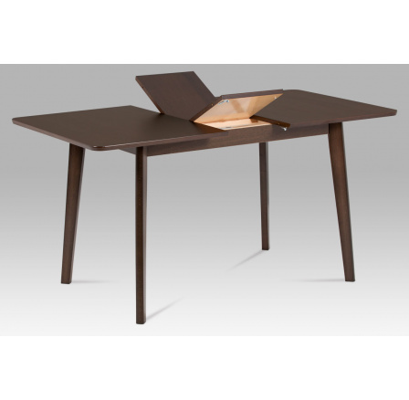 Jedálenský stôl rozkladací 120+30x80, farba orech